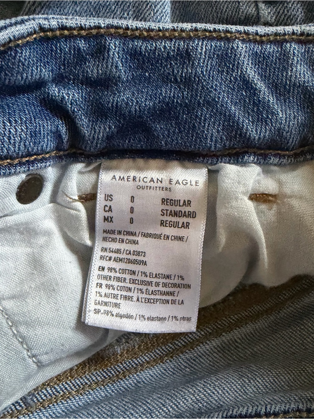 AE High Rise Mom Jeans - Picture 7 of 8